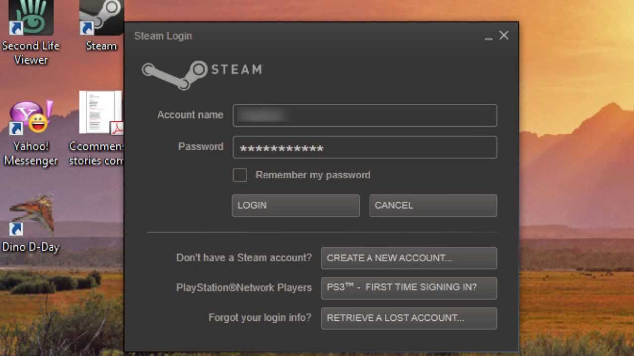 command for steam on mac