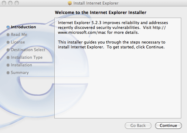 internet explorer 5 for mac download