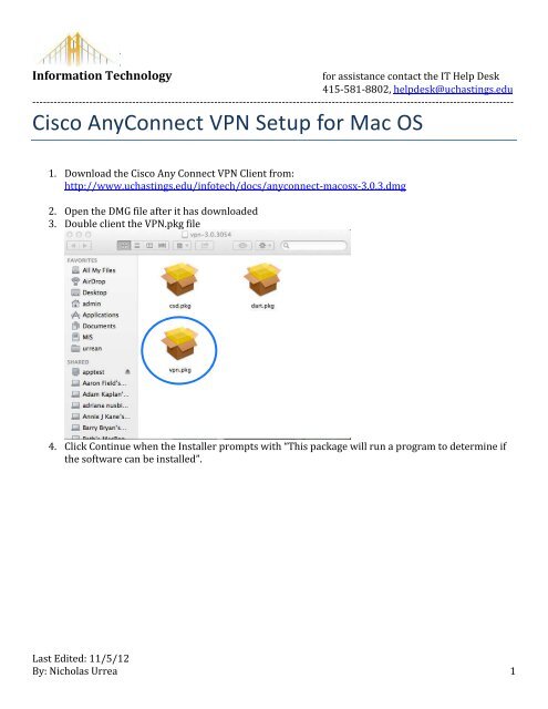 cisco anyconnect dmg download